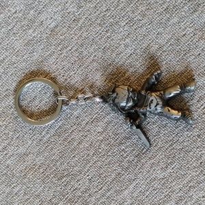 Chucky Horror Movie Knife Keychain Bag Ring